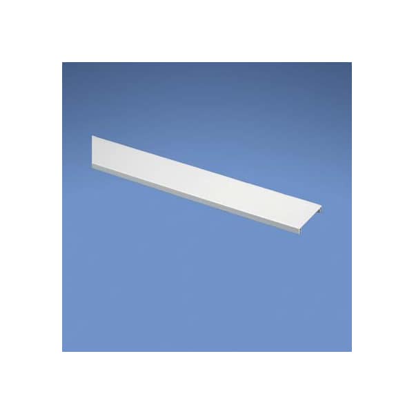 Cover Plate Raceway, T-70 Series, 2.76 in W, 0.36 in H, 8 ft L, White, 8 PK